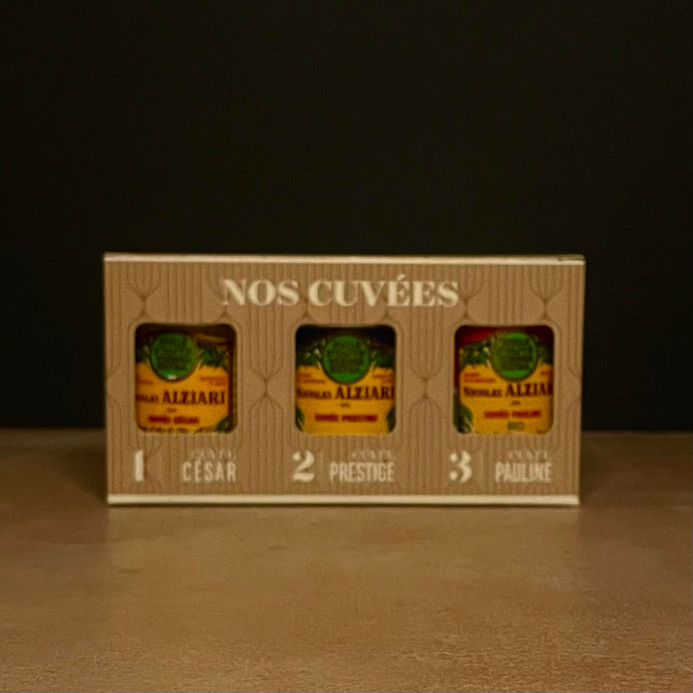 Nicolas Alziari 3x100ml Gift Box Olives&Oils